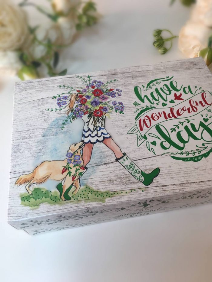 Коробка для подарка "Have a wonderful day" — изображение 1