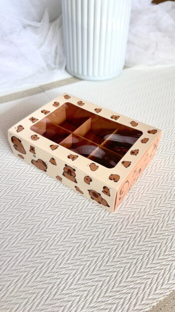 Упаковка под 6 конфет, Малыш капибары — изображение 3