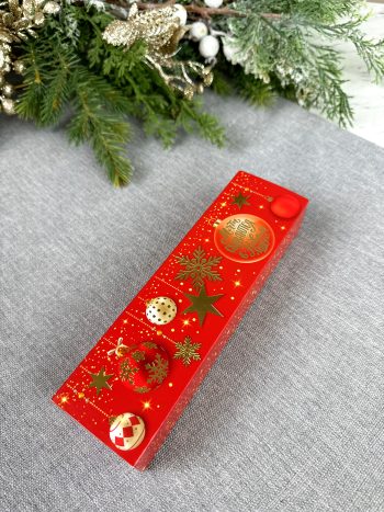 Коробка без окна под 5 конфет Мечты, 210х50х33 мм (дно и обечайка)